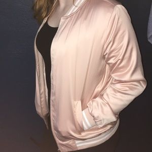 Forever 21 Pink Bomber Jacket